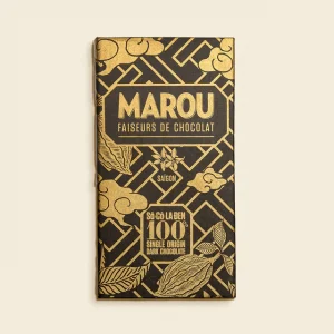 Marou 100% Dark Chocolate – Maison Edition (60g)
