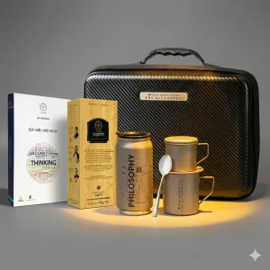 The Spirit of Philosophy – Vitruvian Maison Edition | Luxury Vietnamese Coffee Gift Set